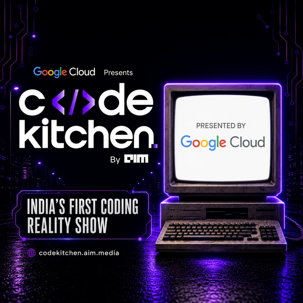 Code Kitchen LinkedIn post: India's first coding reality show, presented by Google Cloud